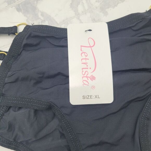 2/$20 Brand New Sexy Black 3 Stings  Underwear Panties Size: XL - Picture 4 of 6